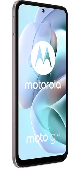 Handy Motorola Moto G41 6 GB / 128 GB Pearl Gold Seitlicher Anblick