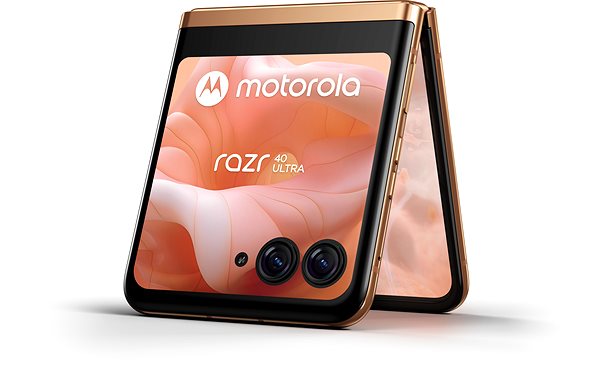 Mobiltelefon Motorola Razr 40 Ultra 8GB / 256GB, Peach Fuzz ...