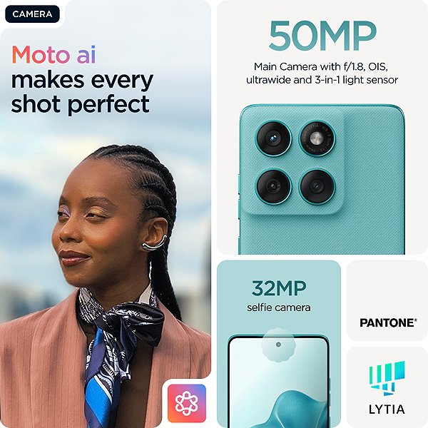 Mobile Phone Motorola EDGE 60 Fusion 12GB/256 GB Pantone Amazonite ...