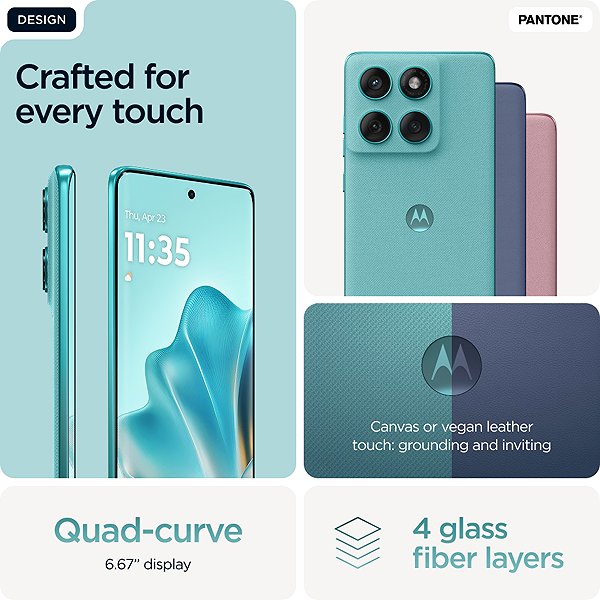 Mobile Phone Motorola EDGE 60 Fusion 12GB/256 GB Pantone Amazonite ...