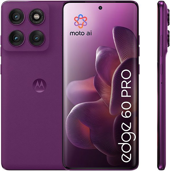 Handy Motorola Edge 60 Pro 8 GB / 256 GB Pantone Sparkling Grape (purple) ...