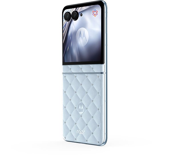 Mobiltelefon Motorola Razr 60 8GB/256GB + Moto Buds Loop Pantone ICE Melt Crystal by Swarovski® ...