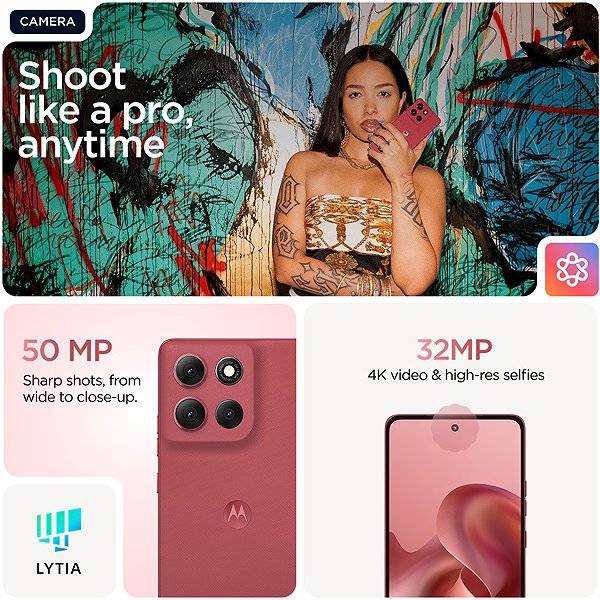Mobile Phone Motorola Moto G86 5G 8GB/256GB Pantone Spellbound ...