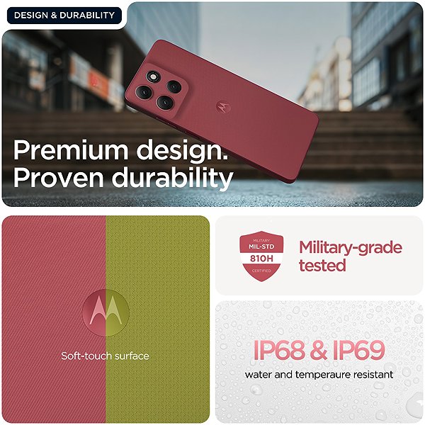 Mobile Phone Motorola Moto G86 5G 8GB/256GB Pantone Golden Cypress ...