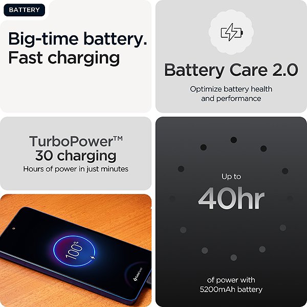 Handy Motorola Moto G56 5G 8 GB / 256 GB Pantone Black Oyster ...