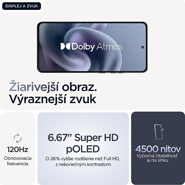 Mobilný telefón Motorola Moto G86 Power 5G 12 GB/256 GB Pantone Spellbound ...