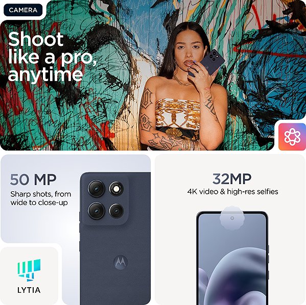 Mobile Phone Motorola Moto G86 Power 5G 12GB/256GB Pantone Spellbound ...