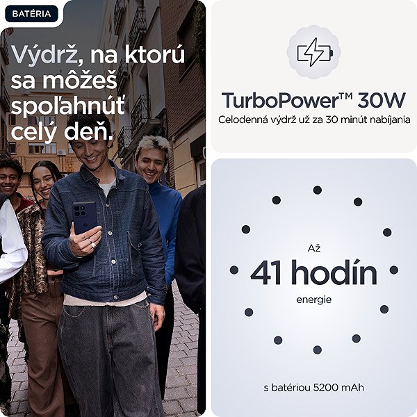 Mobilný telefón Motorola Moto G86 Power 5G 12 GB/256 GB Pantone Spellbound ...