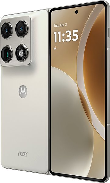 Mobile Phone Motorola Razr Fold 16GB/512GB Pantone Lily White ...