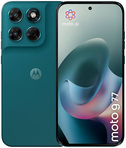 Mobiltelefon Motorola Moto G77 5G 8GB / 256GB Pantone Shaded Spruce ...