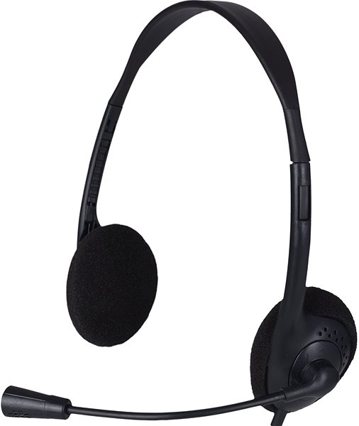 Headphones Sandberg BULK USB Headset with Microphone, Black Lateral view