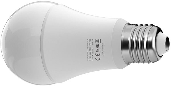 LED-Birne Sonoff B02-B-A60 Wi-Fi Smart LED Bulb Seitlicher Anblick