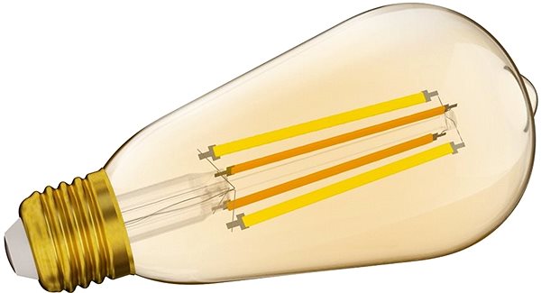 LED-Birne Sonoff B02-F-ST64 Smart LED Filament Bulb Seitlicher Anblick