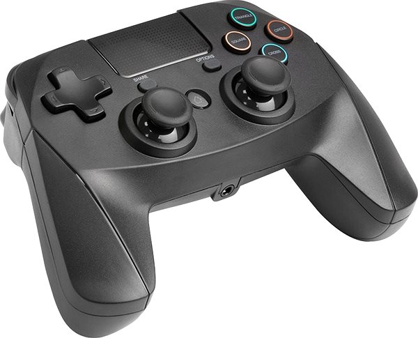 Gamepad SNAKEBYTE GAME: PAD 4 S™ WIRELESS BLACK Lateral view