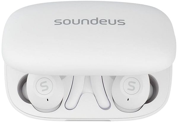Vezeték nélküli fül-/fejhallgató Soundeus Fortis 5S 2 White ...