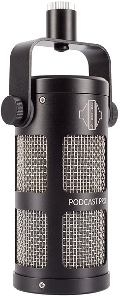 Microphone SONTRONICS Podcast PRO Black Lateral view