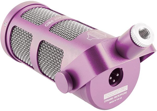 Mikrofon SONTRONICS Podcast PRO Purple Csatlakozási lehetőségek (portok)