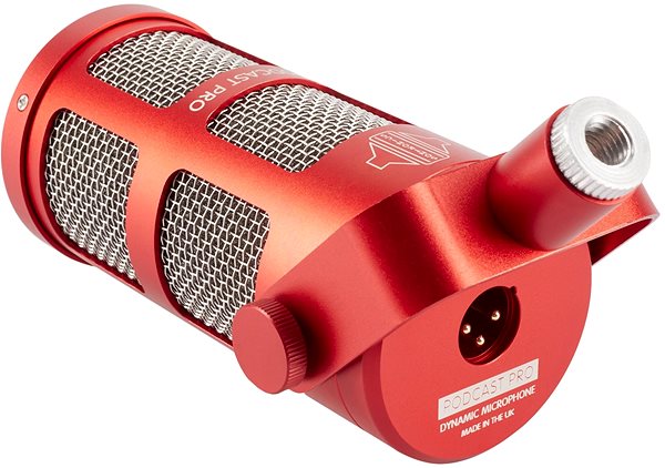 Mikrofon SONTRONICS Podcast PRO Red Csatlakozási lehetőségek (portok)