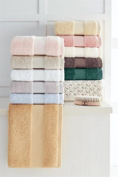 Ručník Soft Cotton Deluxe z Modalu, hořčicová ...