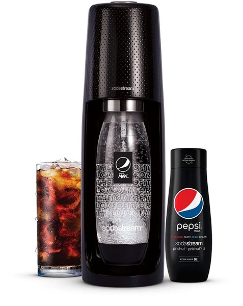 Szódakészítő SODASTREAM Spirit Black Pepsi MAX MegaPack ...