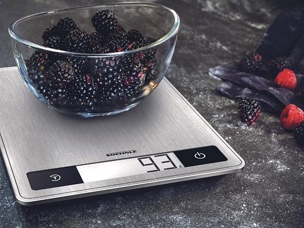 SOEHNLE Roma Digital Kitchen Weighing Scales Silver