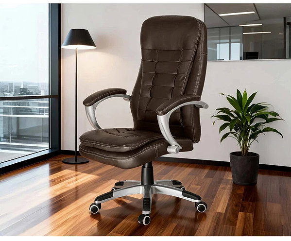 Office Armchair Sofotel 322 Swivel office chair, dark brown ...