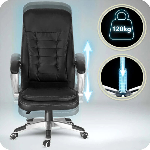 SOFOTEL 322 Swivel Office Chair, Black.