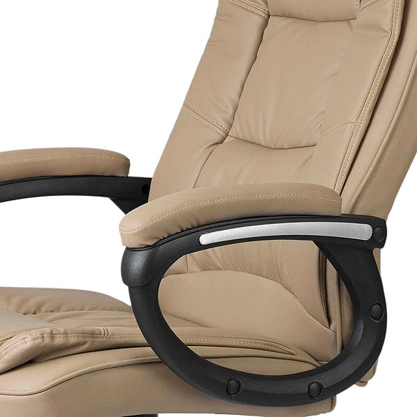SOFOTEL 2437 Porto office chair, faux leather, beige.