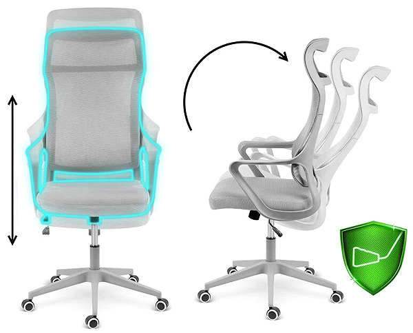 Office Chair Sofotel 241301 Office chair Labi, grey ...