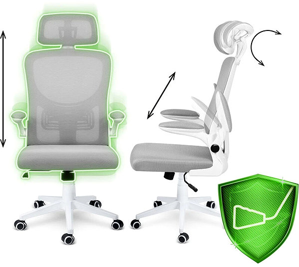Office Chair Sofotel 241101 Office chair Brass, grey ...