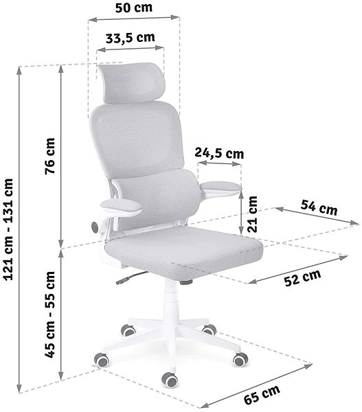Office Chair Sofotel 240701 Office chair Formax, grey ...