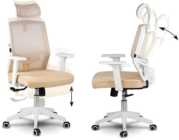 Office Chair Sofotel 240102 Office chair Rotar, beige ...