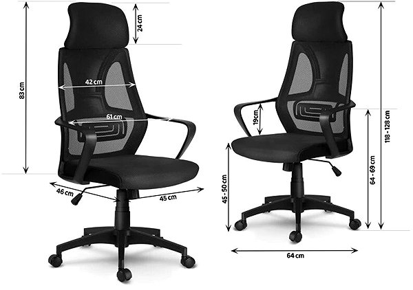 Office Chair Sofotel 2290 Office chair Praga, black ...