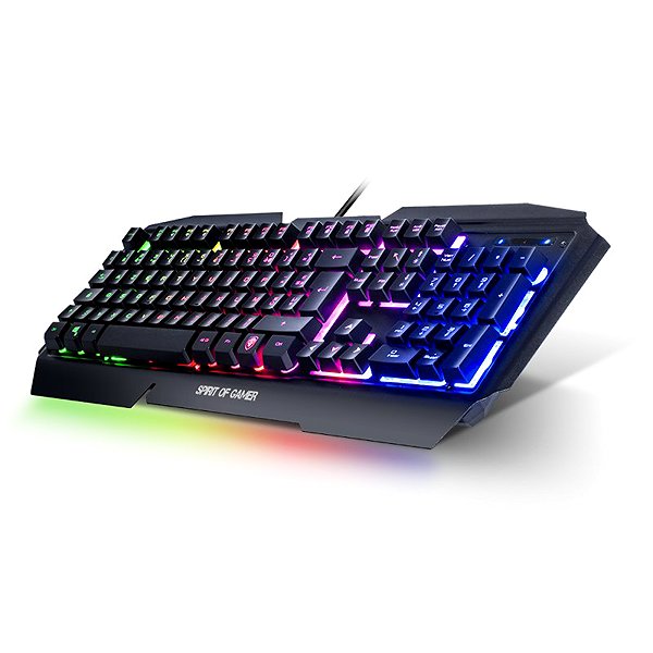 Spirit of Gamer PRO-K5 Fekete -HU gaming keyboard.