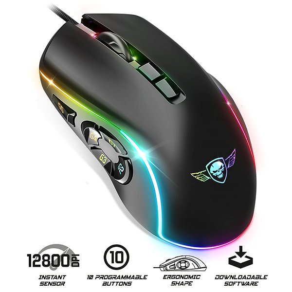 Gaming Mouse Spirit of Gamer ELITE-M30 fekete ...