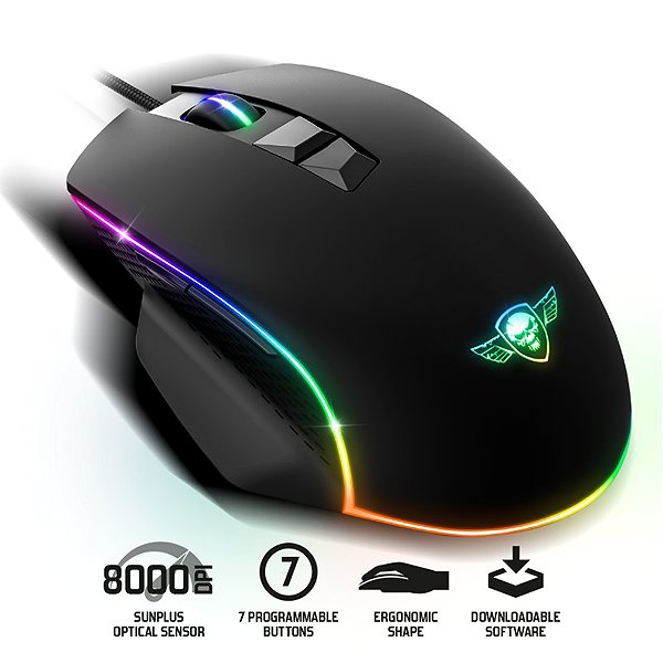 Gaming Mouse Spirit of Gamer PRO-M1 fekete ...