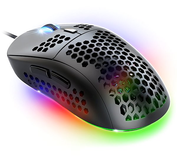 Spirit of Gamer S-PM4 RGB fekete gaming mouse.