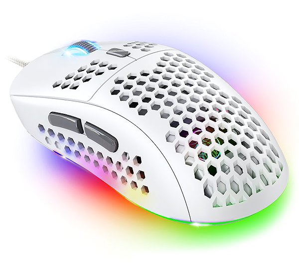 Gaming Mouse Spirit of Gamer S-PM4 RGB feher ...