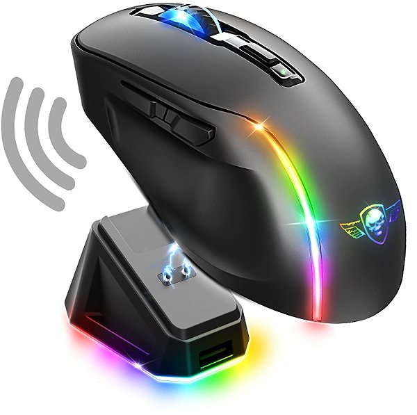 Gaming Mouse Spirit of Gamer ELITE-M50 Wireless fekete ...
