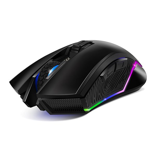 Spirit of Gamer ELITE-M20 Wireless fekete gaming mouse.