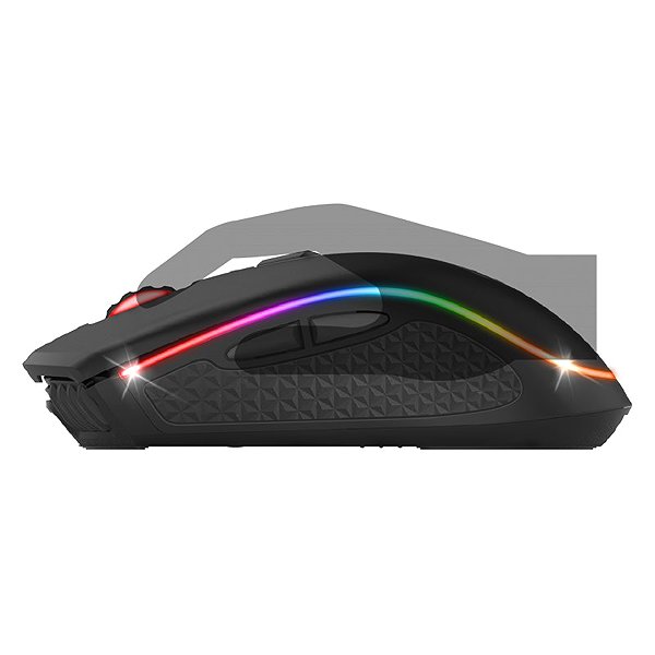 Spirit of Gamer PRO-M9 Wireless fekete gaming mouse.