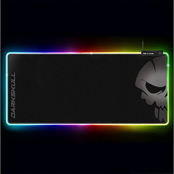 Mouse Pad Spirit of Gamer Darkskull RGB XXXL fekete ...