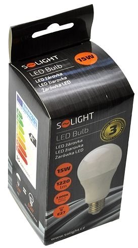LED-Birne Solight LED Lampe E27 15 Watt WZ515 Verpackung/Box