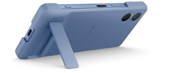 Handyhülle Sony Stand Cover Xperia 5 V Blue ...
