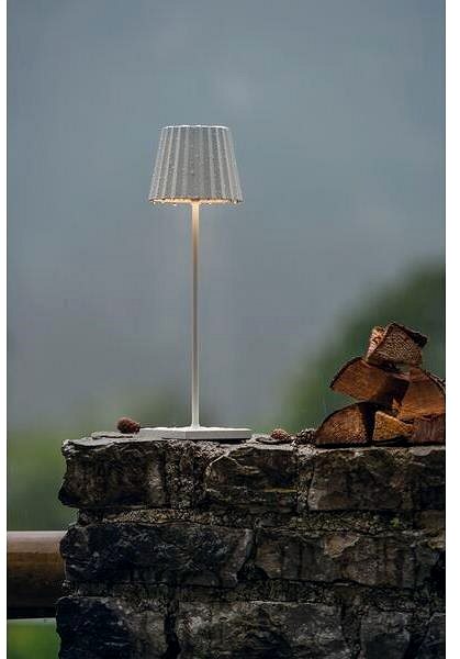 Stolová lampa Sompex Stolná LED lampa Troll 2.0, biela ...