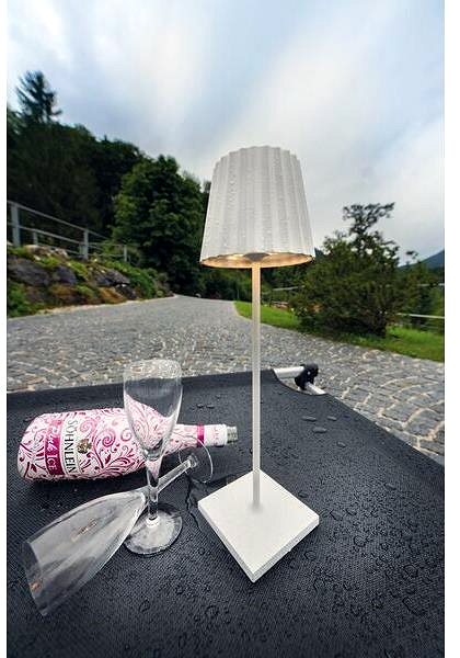 Stolová lampa Sompex Stolná LED lampa Troll 2.0, biela ...