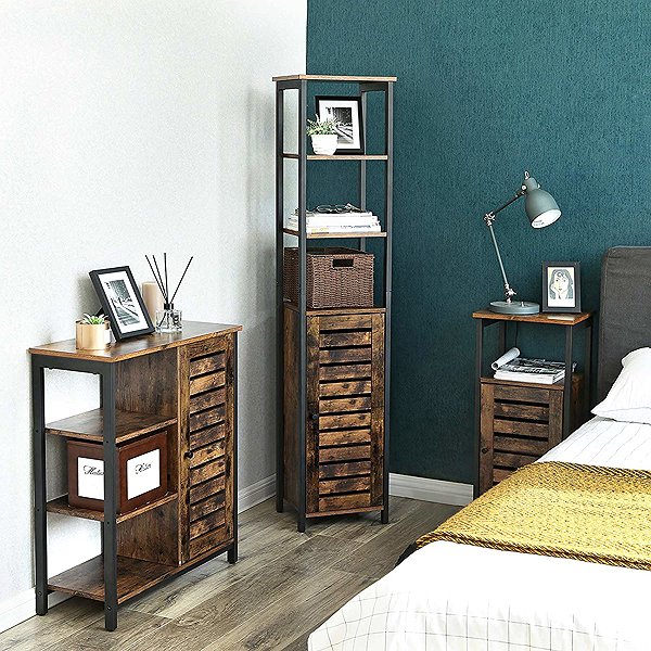 Shelving Unit Songmics Vasagle Fina shelf, brown ...