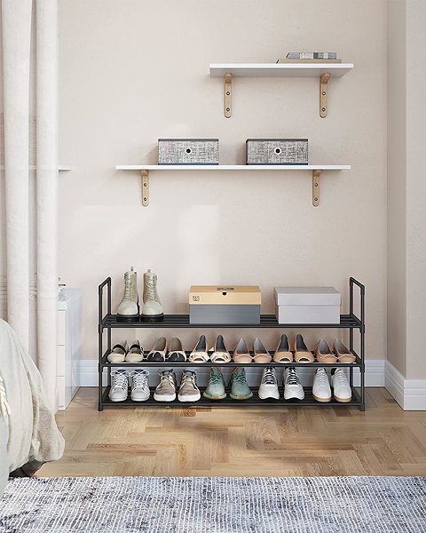 Shoe Rack Songmics Nebio, black ...