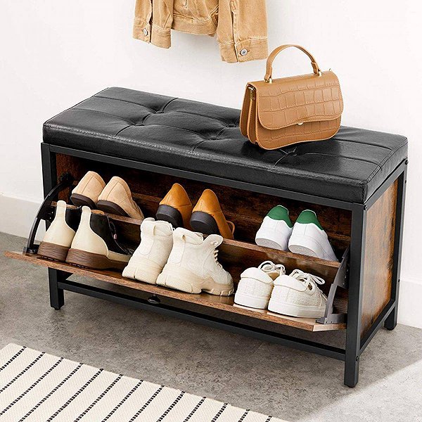 Shoe Rack Songmics Vasagle Volika brown ...