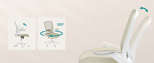 Office Chair Songmics Dixy beige ...